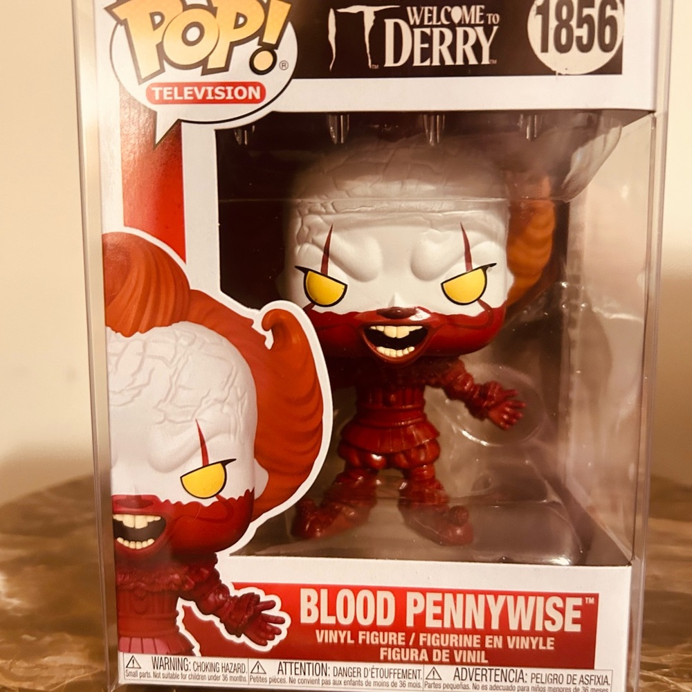 Funko Pop! Vinyl Blood Pennywise #1856 IT Welcome to Derry Television Figure